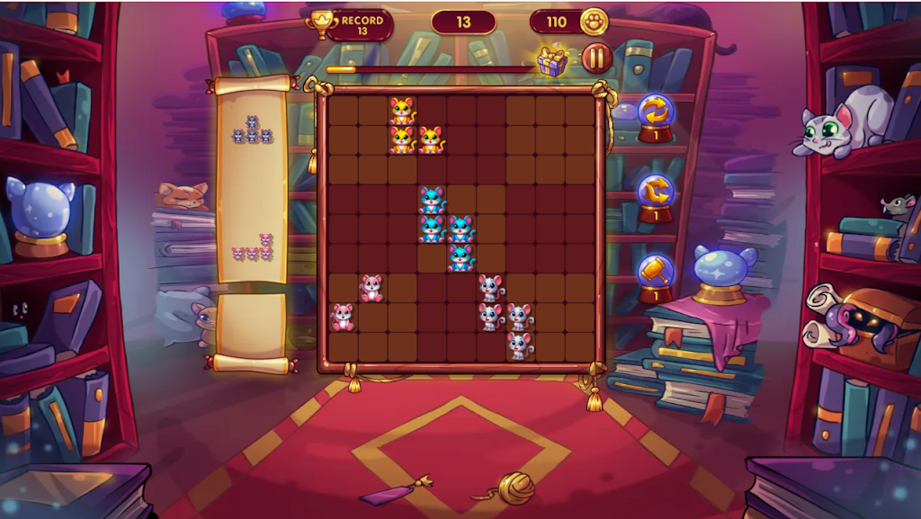 Mouse land block 9x9: Puzzle 스크린샷 3