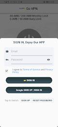 Go VPN - Google One-Key SignIn Screenshot 0