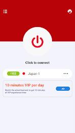 VPN Japan - JP VPN Proxy Ảnh chụp màn hình 0