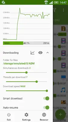 Advanced Download Manager Captura de pantalla 1