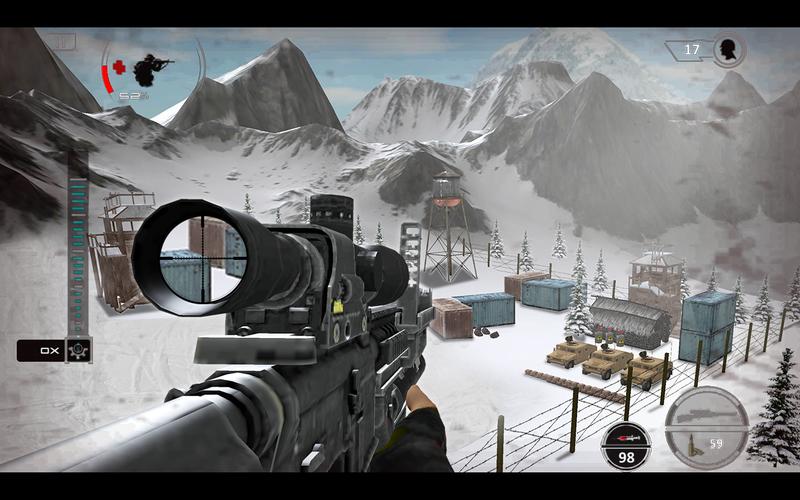 Mountain Sniper Shooting: FPS स्क्रीनशॉट 1