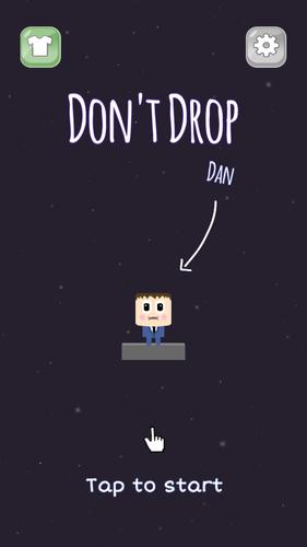 Don't Drop Dan: Tap to survive スクリーンショット 0