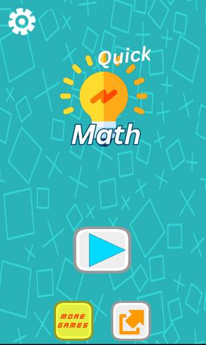 Quick Math Ekran Görüntüsü 0