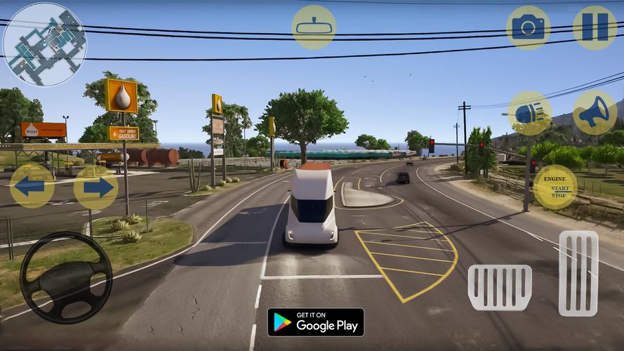 Schermata US Cargo Truck Games 3D 0