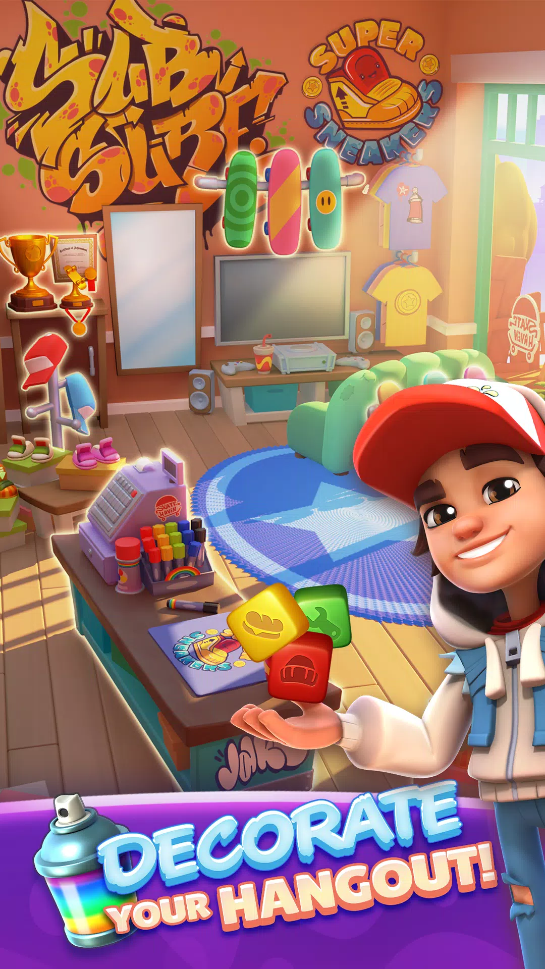 Subway Surfers Blast Captura de tela 0