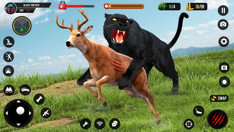 Black Panther Simulator Games Capture d'écran 1