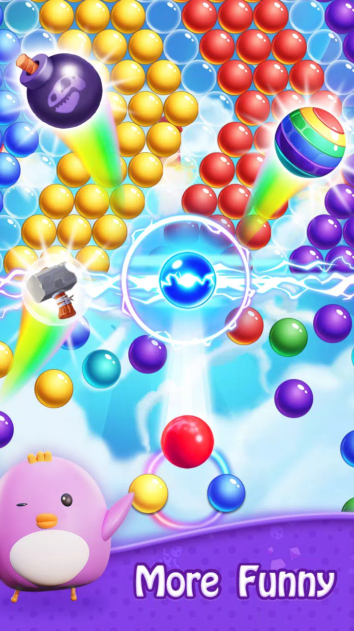 Bubble Shooter - Dino Match Tangkapan skrin 0