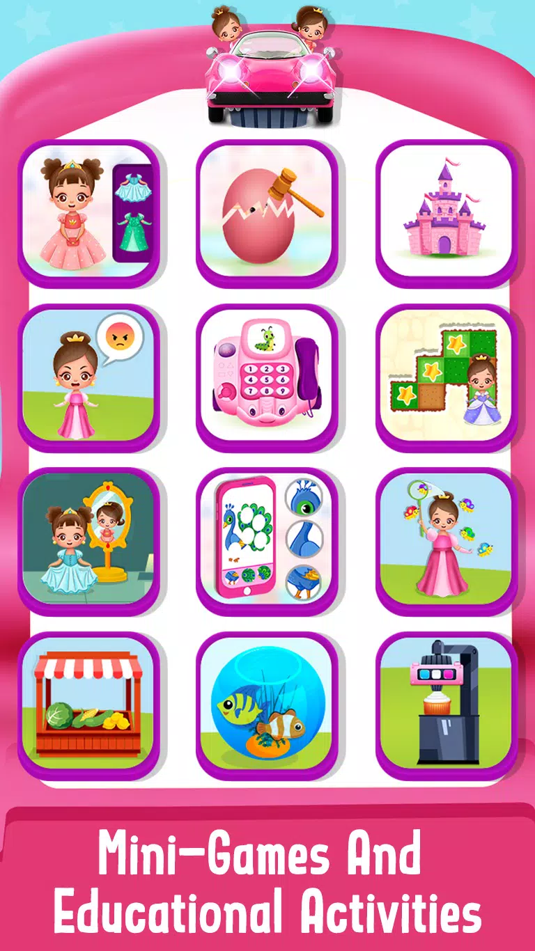 Baby Princess Car phone Toy Screenshot 1