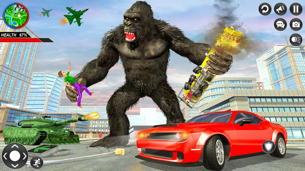 King Kong Gorilla City Attack Скриншот 2