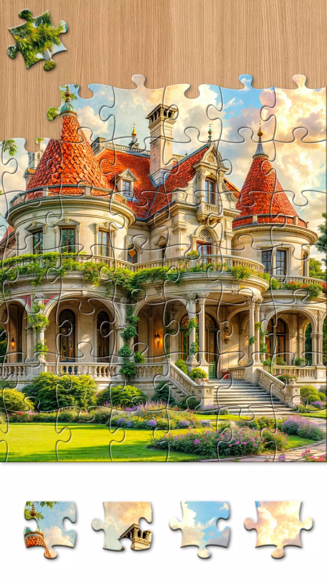 Dream Home Jigsaw Puzzles Ekran Görüntüsü 0