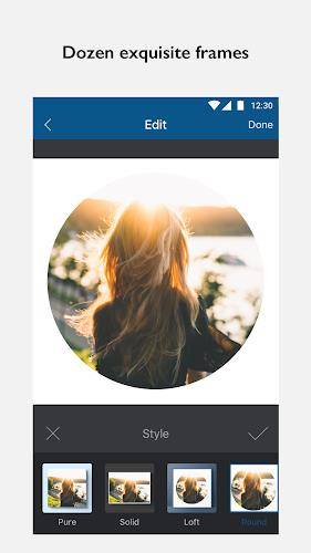 InFrame - Photo Editor & Frame ภาพหน้าจอ 2