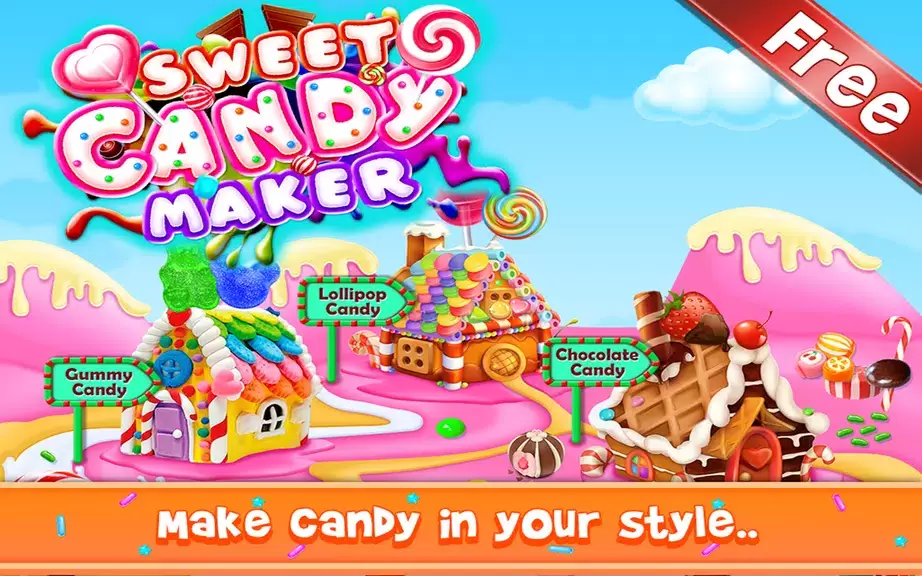 Sweet Candy Maker - Candy Game应用截图第0张