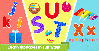 Learn Alphabet with Marbel Tangkapan skrin 2