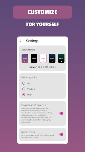 Insget - Instagram Downloader Скриншот 3