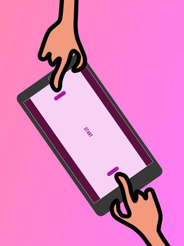 Schermata Pink Pong (Demo) 0