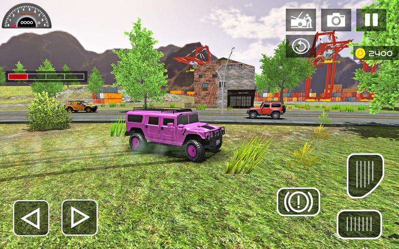 6x6 Truck Offroad Driving Sim Captura de tela 3