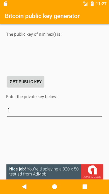 Bitcoin Public Key Generator Mod スクリーンショット 2