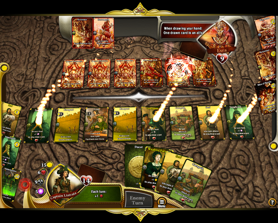 War of Omens Deck Builder Collectible Card Game應用截圖第0張