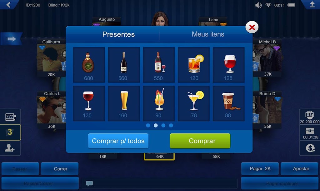 Poker Brasil HD 스크린샷 2
