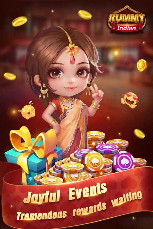 Schermata Indian Rummy-Free Online Card Game 0
