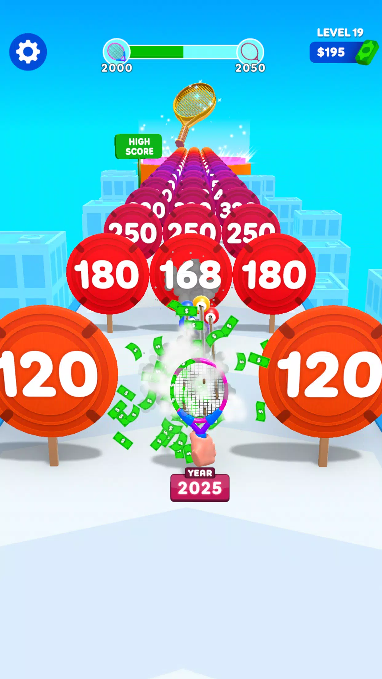 Racket Run Скриншот 2