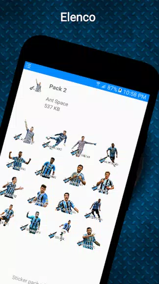 Grêmio Stickers for WhatsApp Ảnh chụp màn hình 3