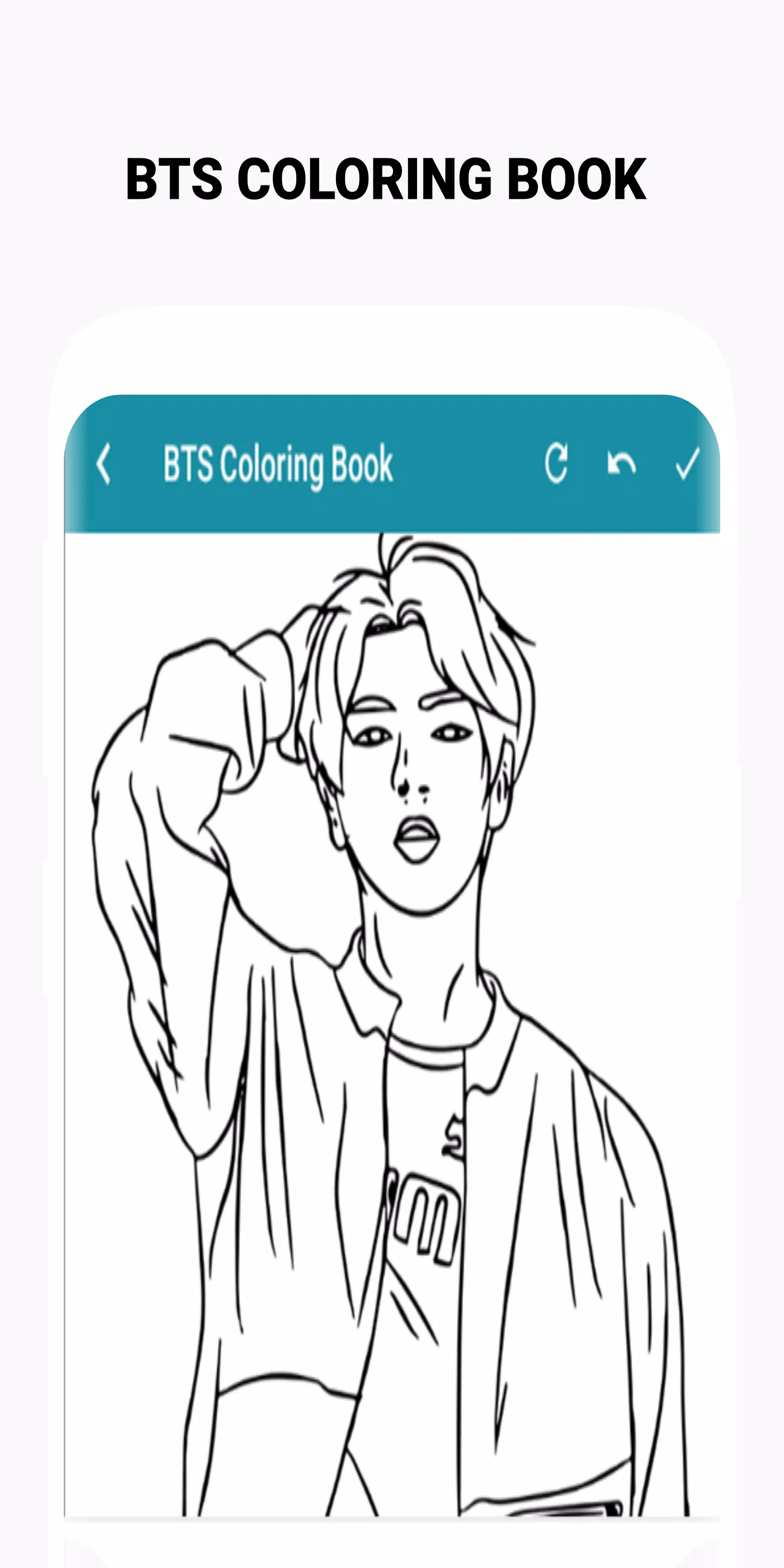 BTS Coloring Book應用截圖第2張