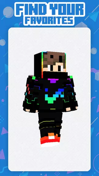 Neon Squad Skin Minecraft ဖန်သားပြင်ဓာတ်ပုံ 2