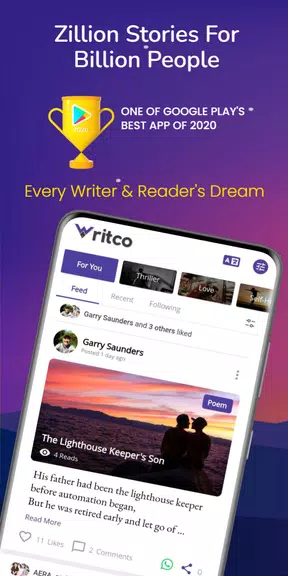 Writco – Read, Write, Publish ภาพหน้าจอ 0