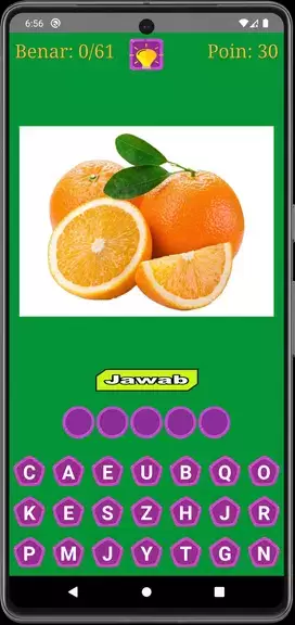 Tebak Nama Buah Ảnh chụp màn hình 3