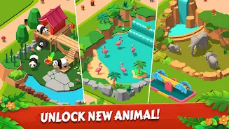 Zoo Tile - Match Puzzle Game Captura de tela 1