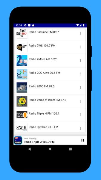 Radio App Australia: FM Online Tangkapan skrin 1