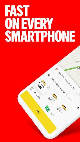 Yango Lite: light taxi app Tangkapan skrin 1