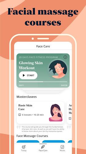 Luvly: Face Yoga & Exercise Ảnh chụp màn hình 3