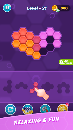 Hexa Puzzle Guru ภาพหน้าจอ 1