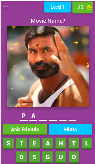 Tamil Movies Quiz Zrzut ekranu 0