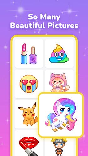 Pixel Coloring ဖန်သားပြင်ဓာတ်ပုံ 0