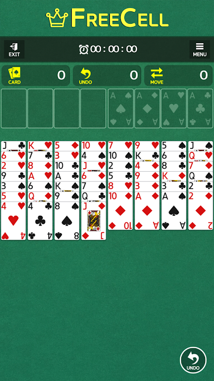 Schermata FreeCell - Classic Card Game 0