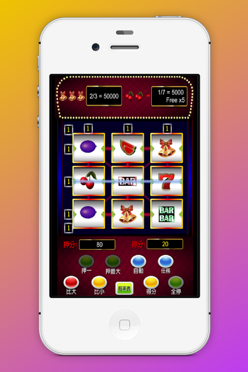 Fruit plate: 777 Slot Machine, Captura de tela 1