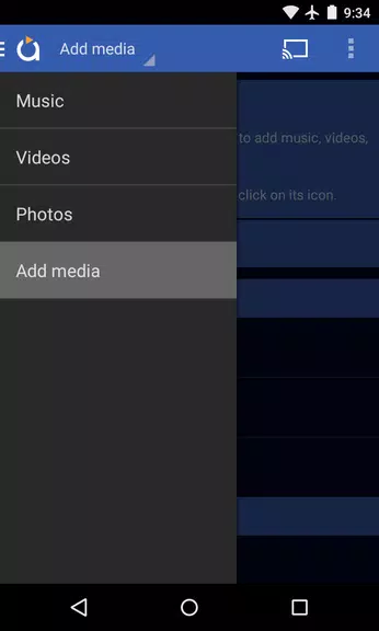 Avia Media Player (Chromecast) স্ক্রিনশট 1