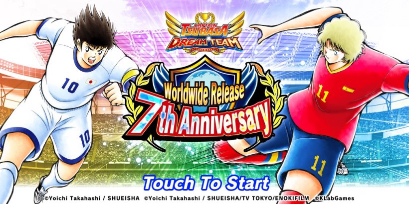 Captain Tsubasa celebra 7 años de metas y amistad