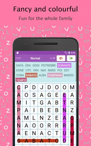 Word Search Italian dictionary应用截图第2张