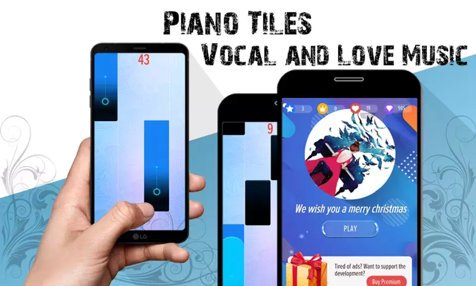 Piano Tiles - Vocal & Love Music Schermafbeelding 0