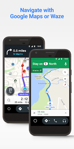 Android Auto – Google Maps, Media & Messaging Screenshot 2