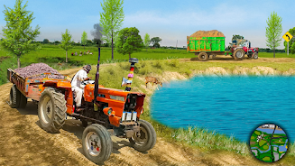 Cargo Tractor Trolley Game 22 Zrzut ekranu 2