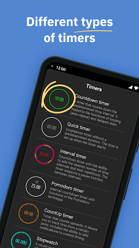 MultiTimer: Multiple timers スクリーンショット 1