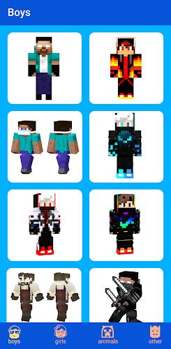 Skins for Minecraft Скриншот 0