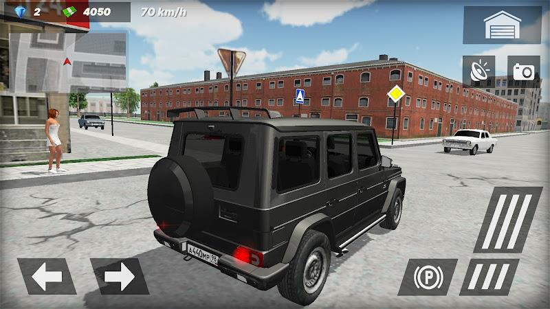 G65 AMG Car Simulator Скриншот 1