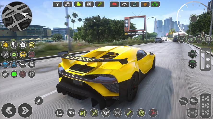 Chiron Bugatti Supercar Extra Скриншот 2