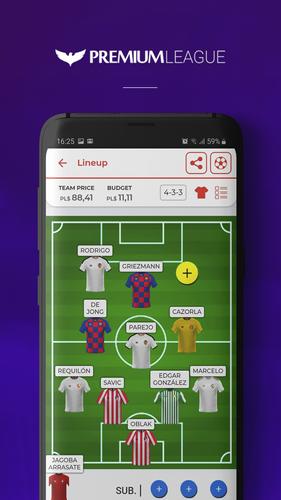 Premium League Fantasy Game スクリーンショット 3